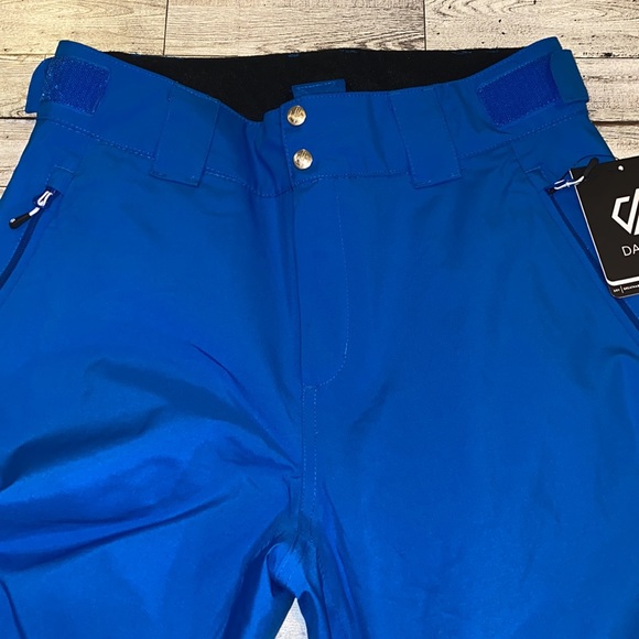NWT!! Dare2B Insulated Men's Waterproof Ski Overall Pants Blue Size Small - Picture 3 of 15